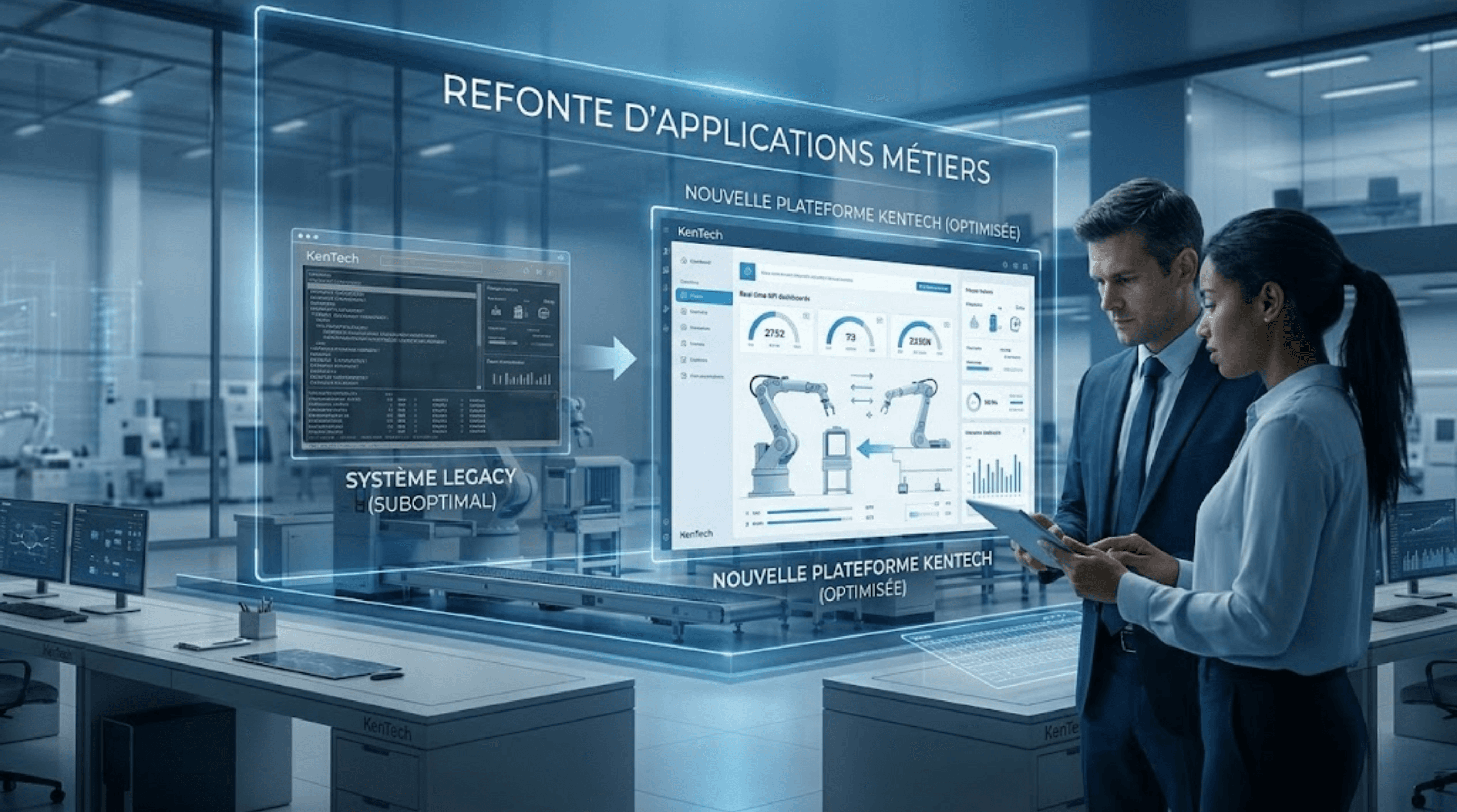 Refonte d'applications métiers